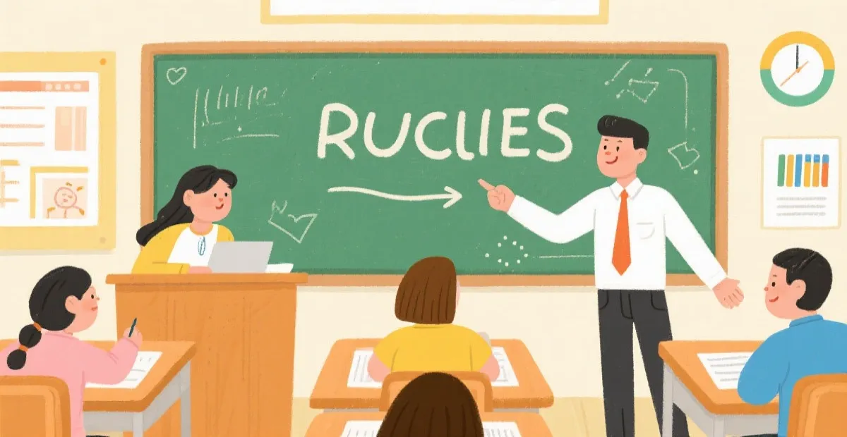 规则与教学插画