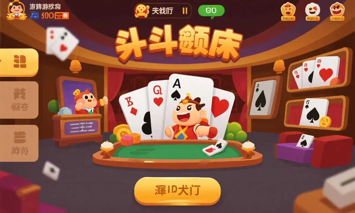 斗地主大厅与对局界面展示