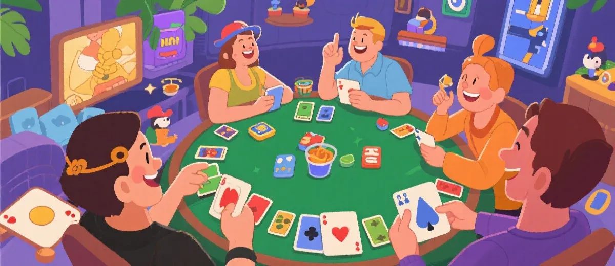 斗地主轻松有趣的对局体验插画