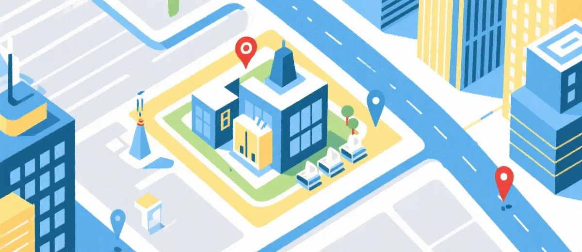 公司地址示意图